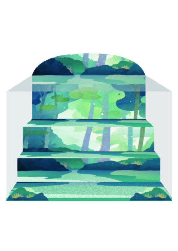 JT0312 香料公主·森之瑶盲盒第一弹阶梯背景