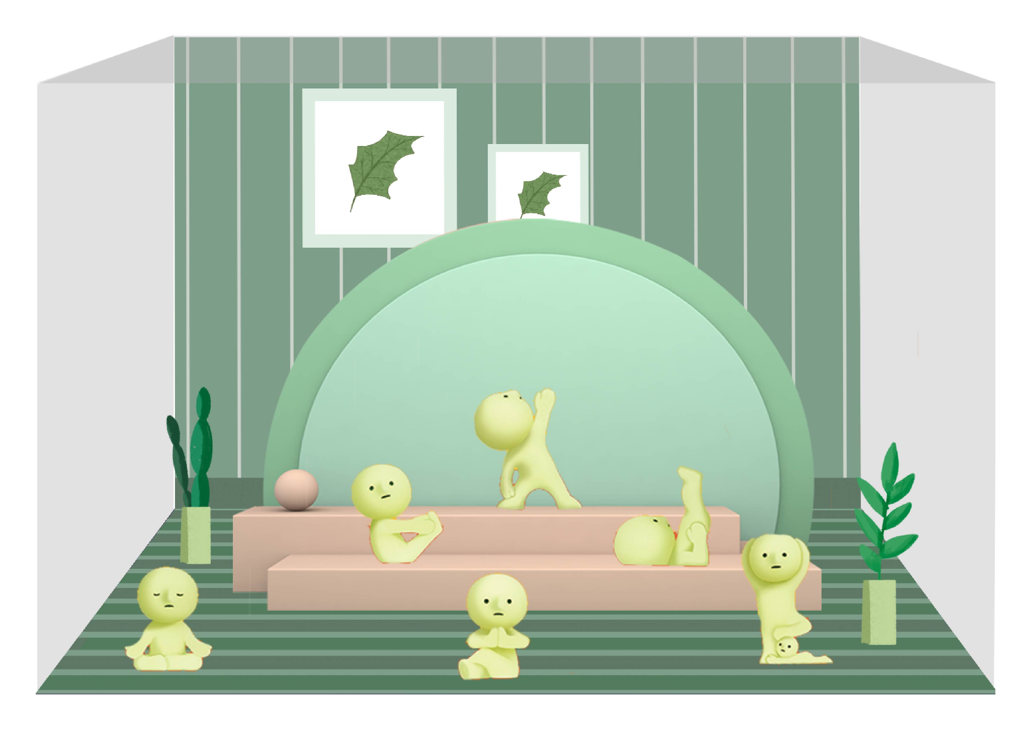 CJ0027 SMISKI·Yoga瑜伽系列微场景