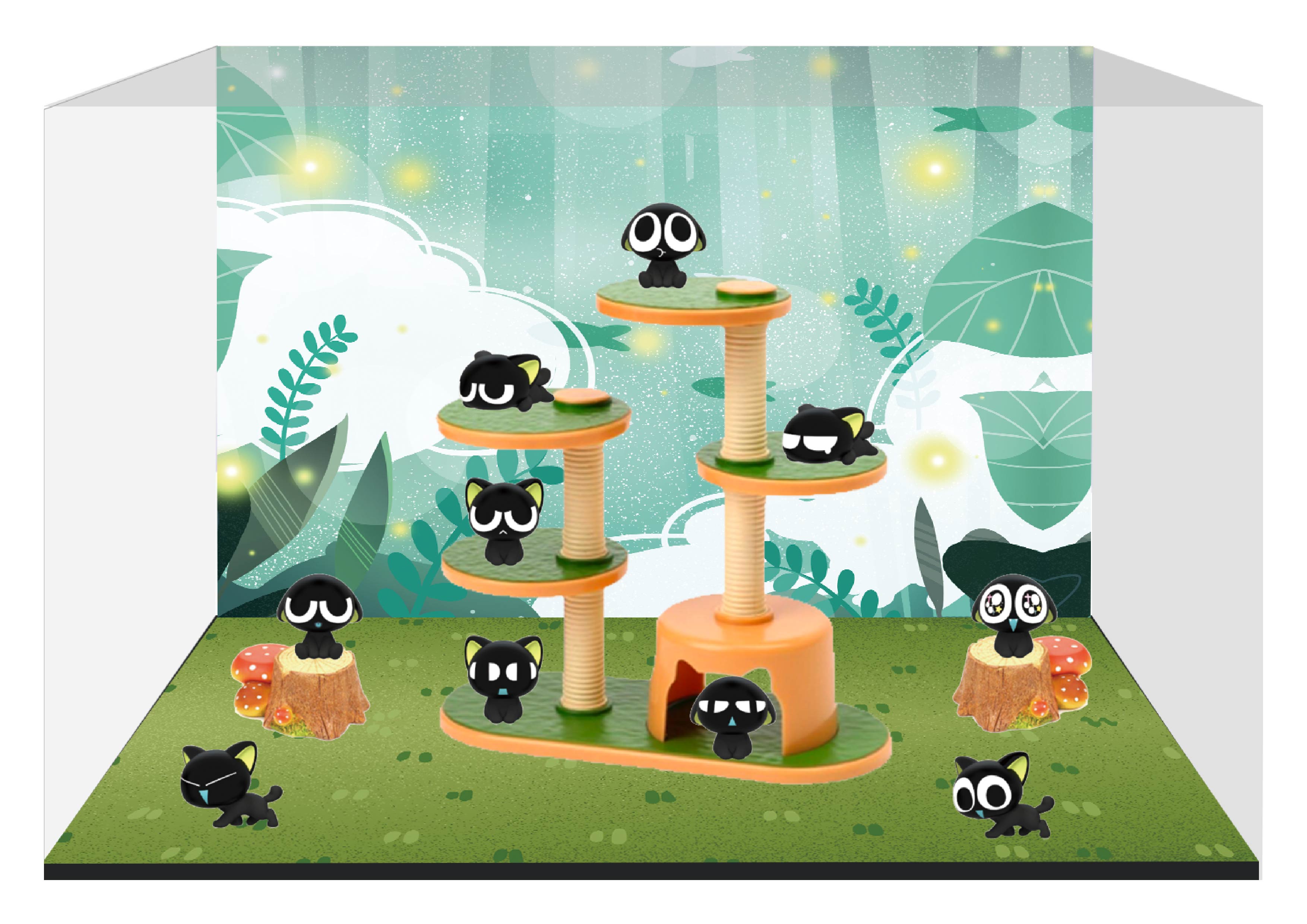 CJ0184X11-4迷你公仔表情包系列盲盒