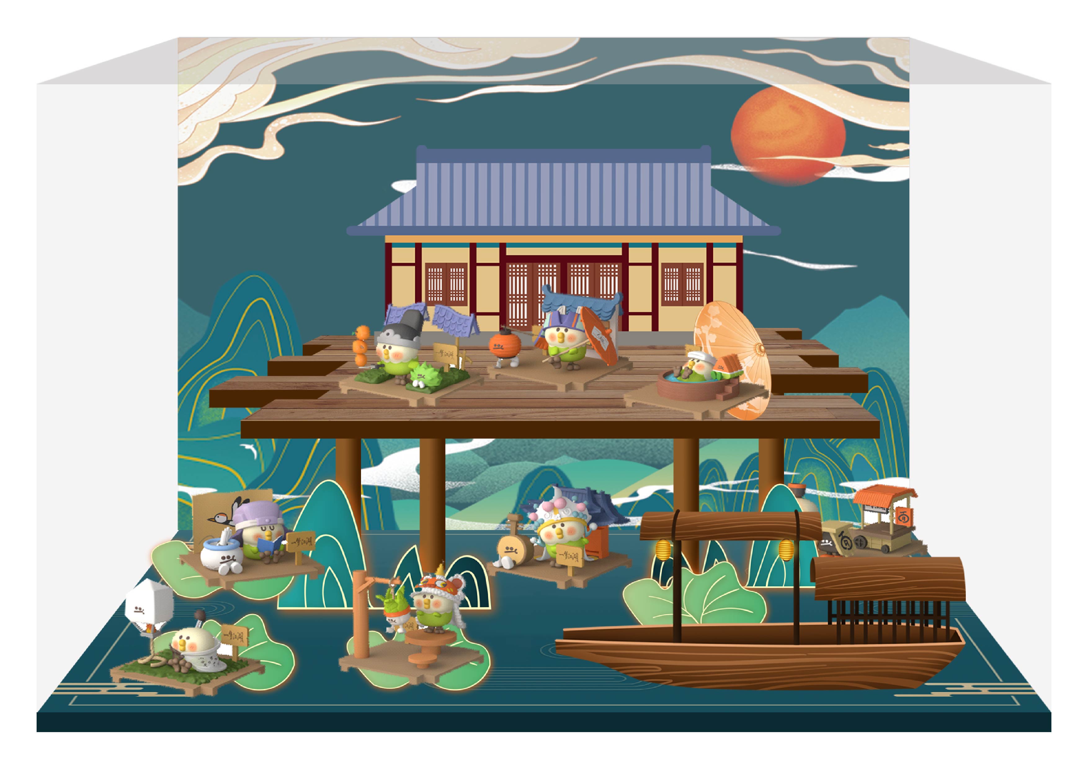 CJ0135 小鹦鹉bebe-梦江湖-微场景