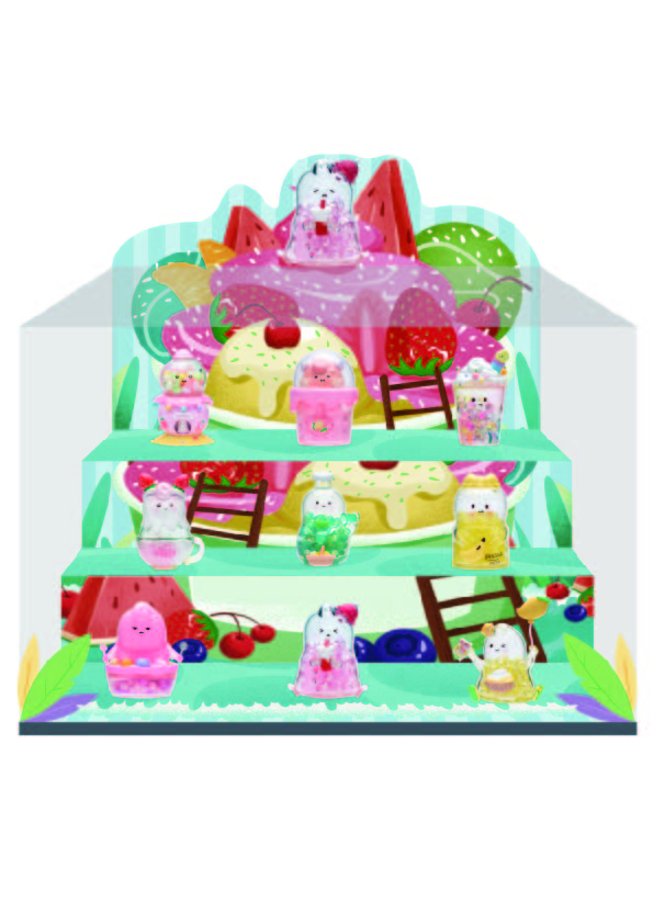 JT0298 MUKAMUKA·姆咖姆咖主题特饮店-阶梯