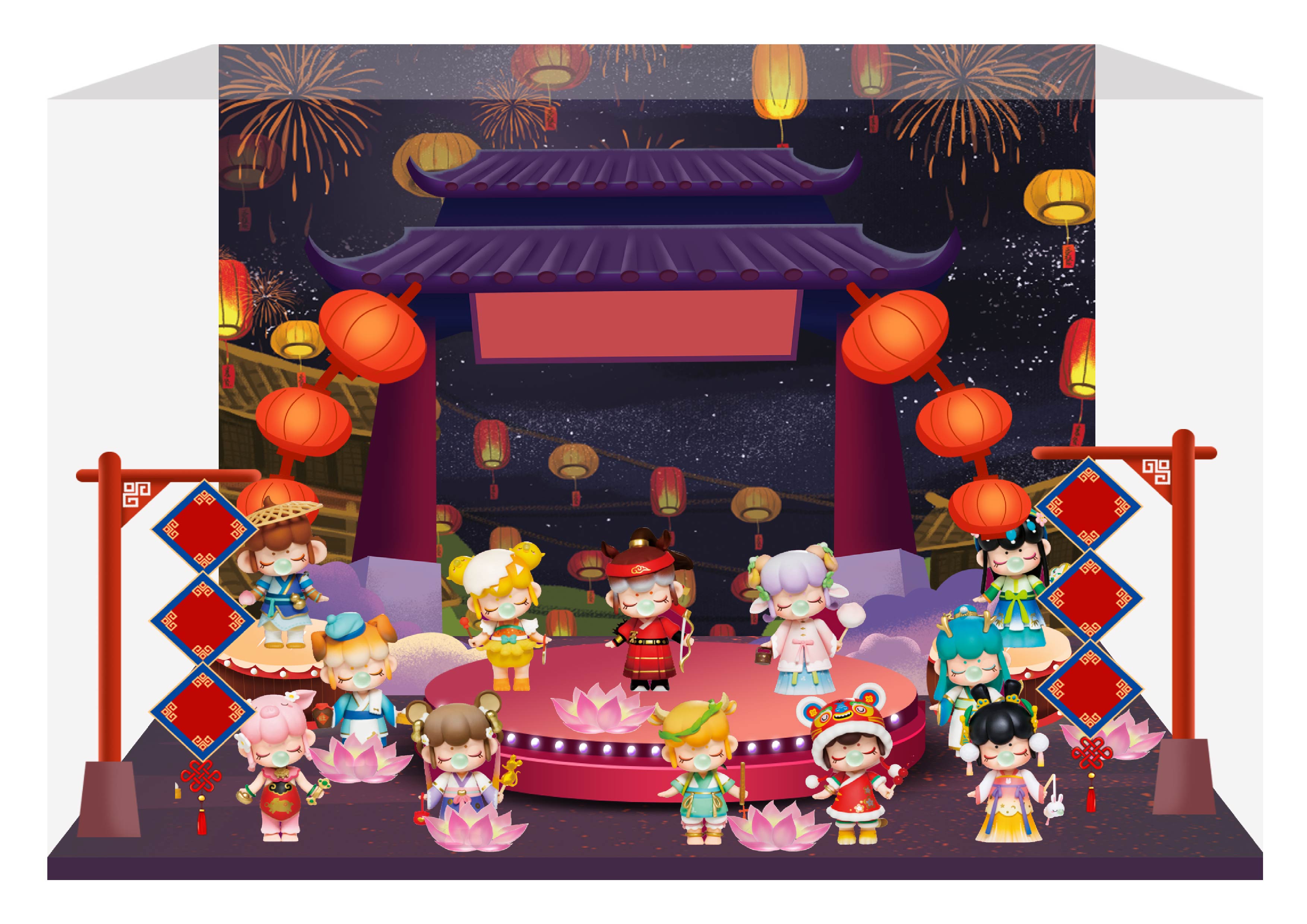 CJ0095 Nanci囡茜·十二生肖-微场景