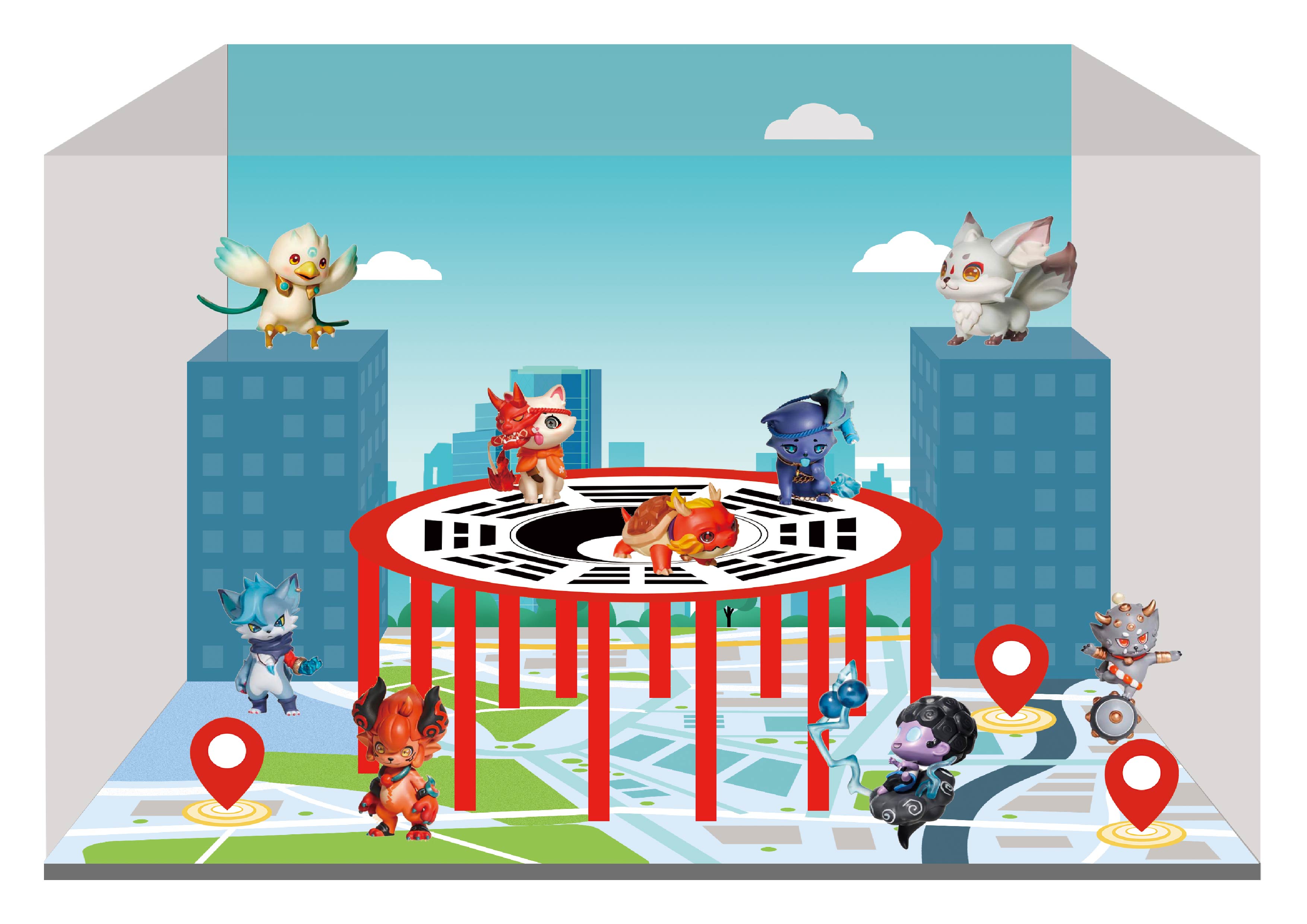 CJ0090一起来捉妖盲盒一代