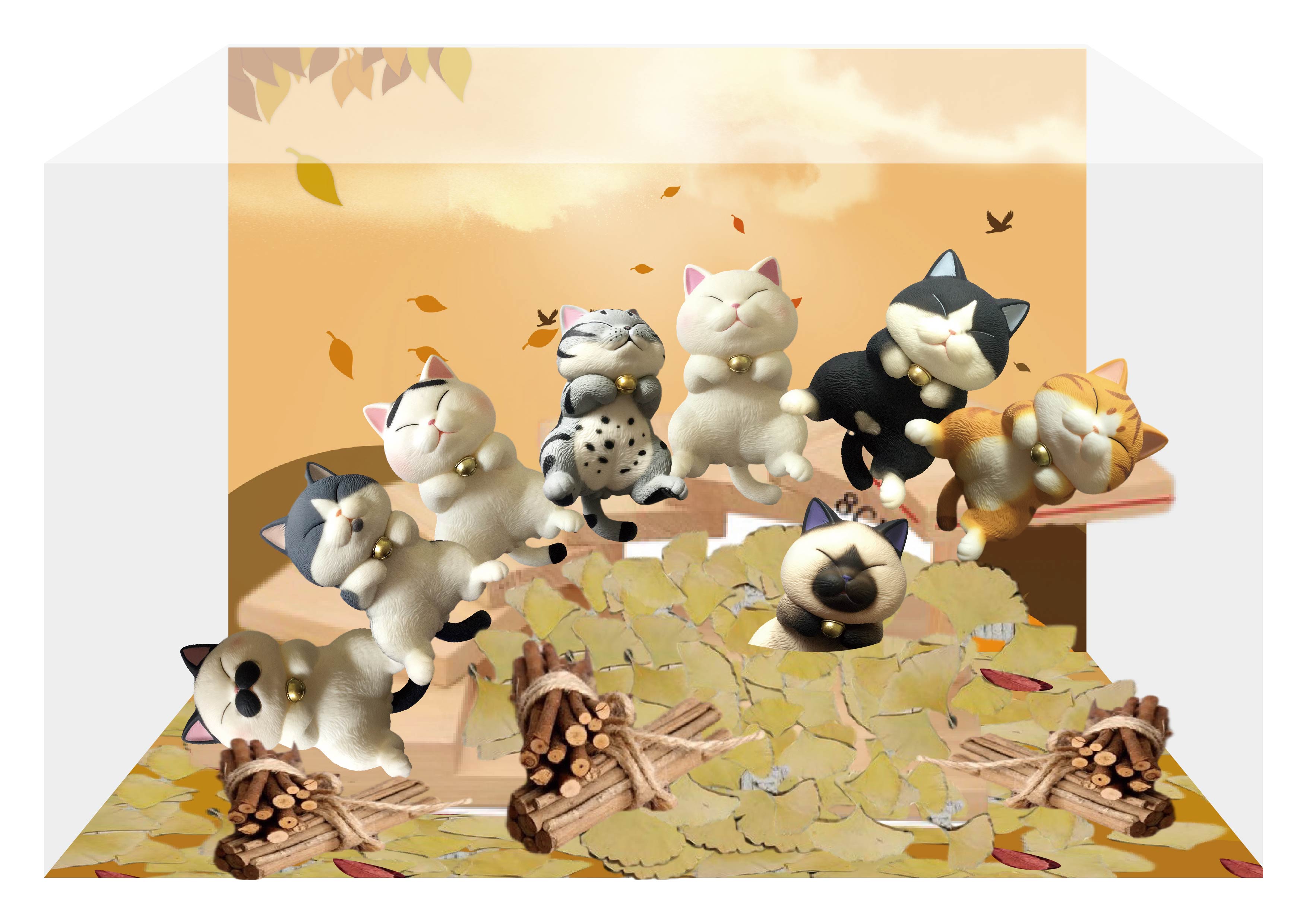 CJ0076 喵喵满袋2.0午睡时光