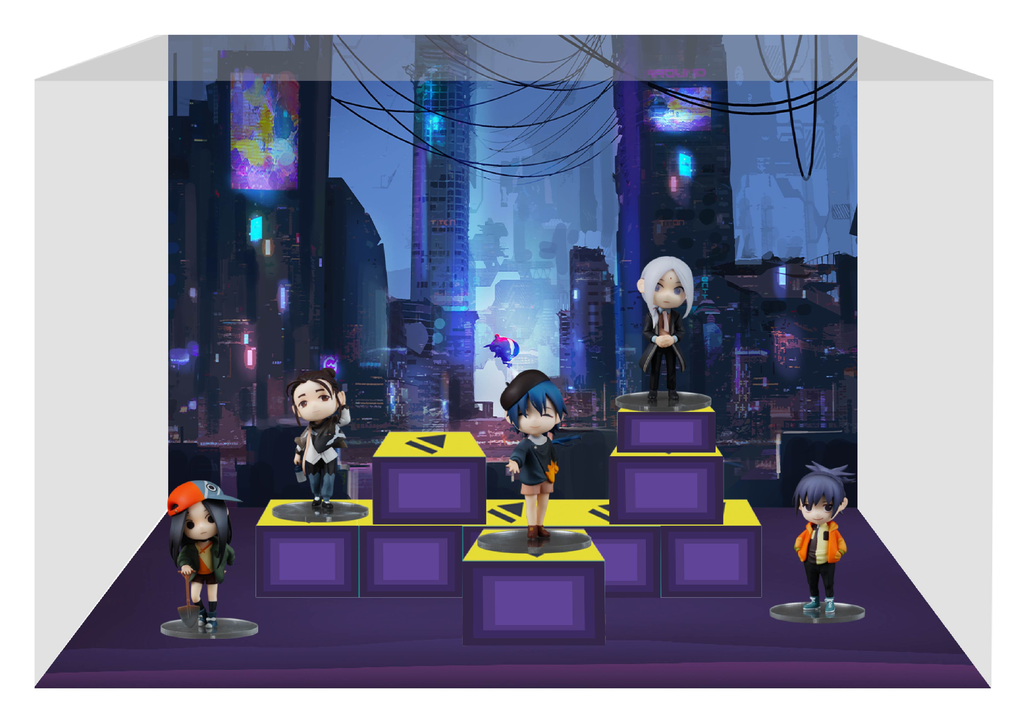 CJ0181X11-4一人之下盒蛋盲盒