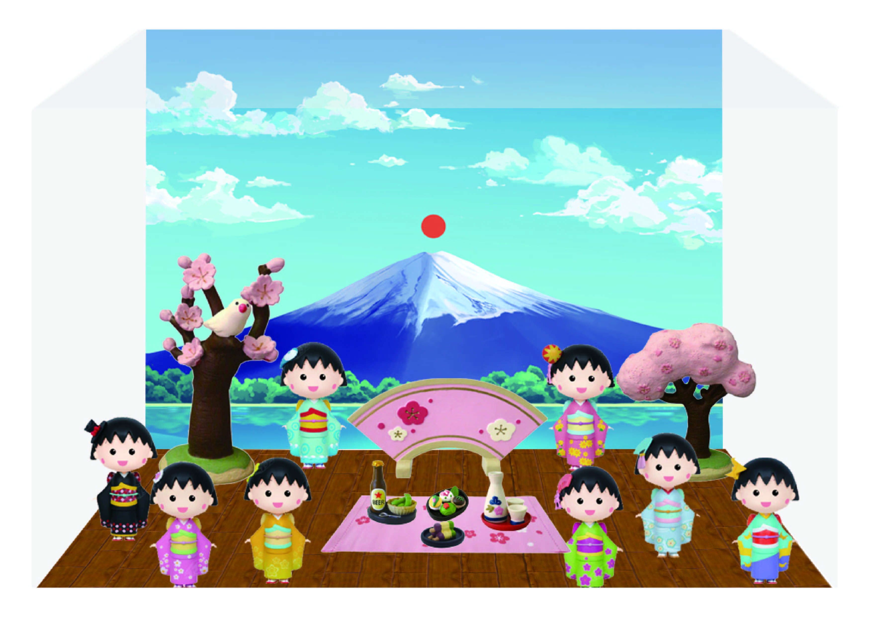 CJ0158樱桃小丸子·和服系列