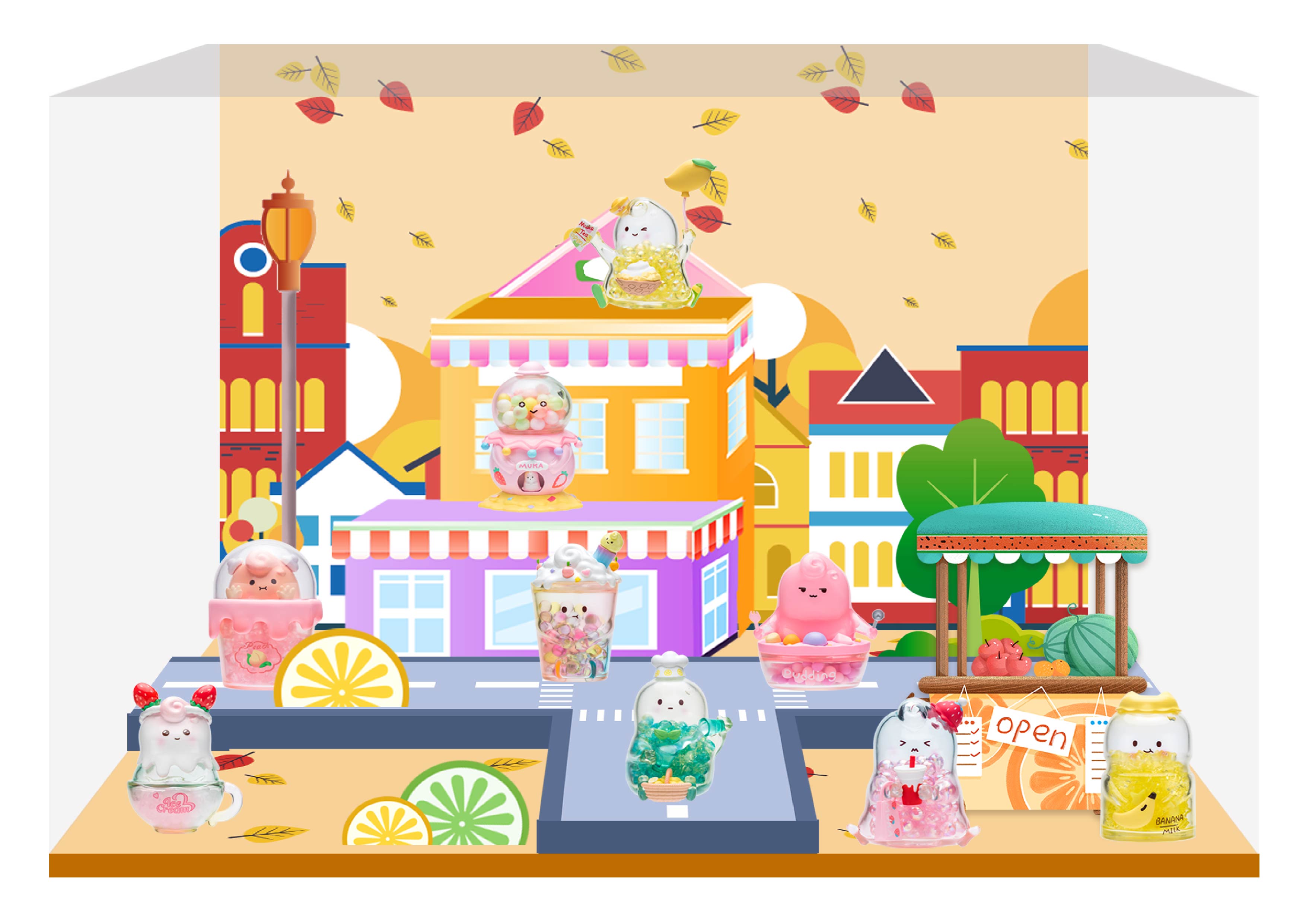 CJ0022 MUKAMUKA·姆咖姆咖主题特饮店系列-微场景