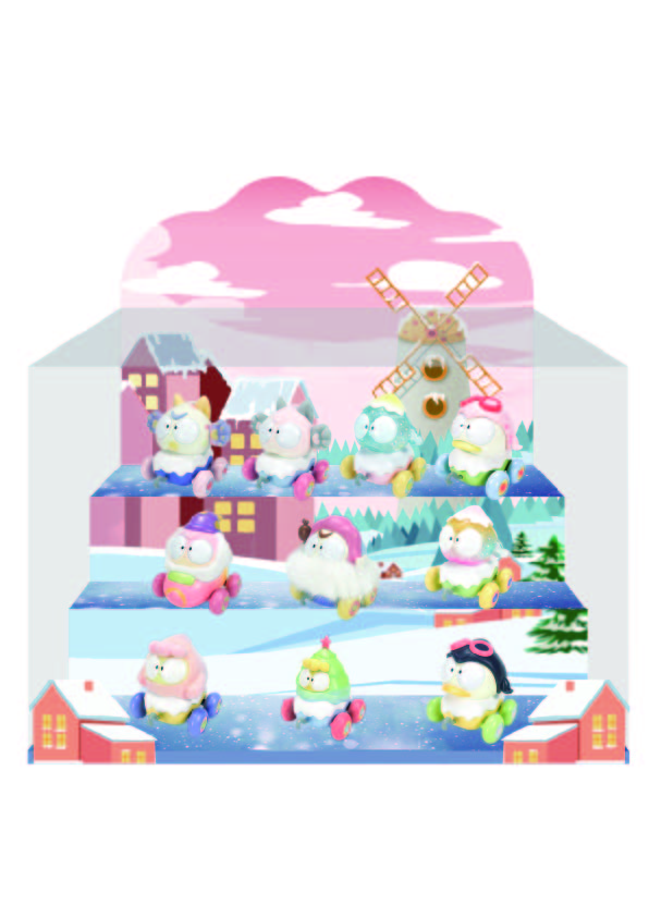 JT0310 桃桃仔三代盲盒开往春天的雪国列车-阶梯