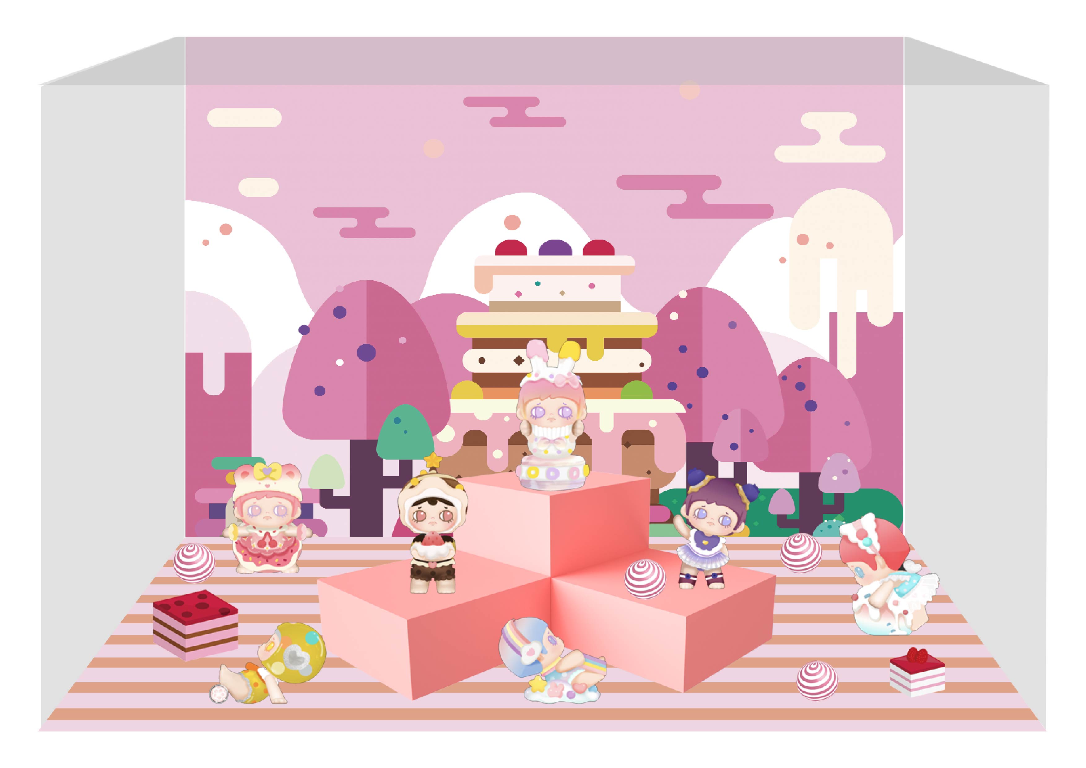 CJ0156Yoola悠拉·Yoola悠拉有氧甜品微场景