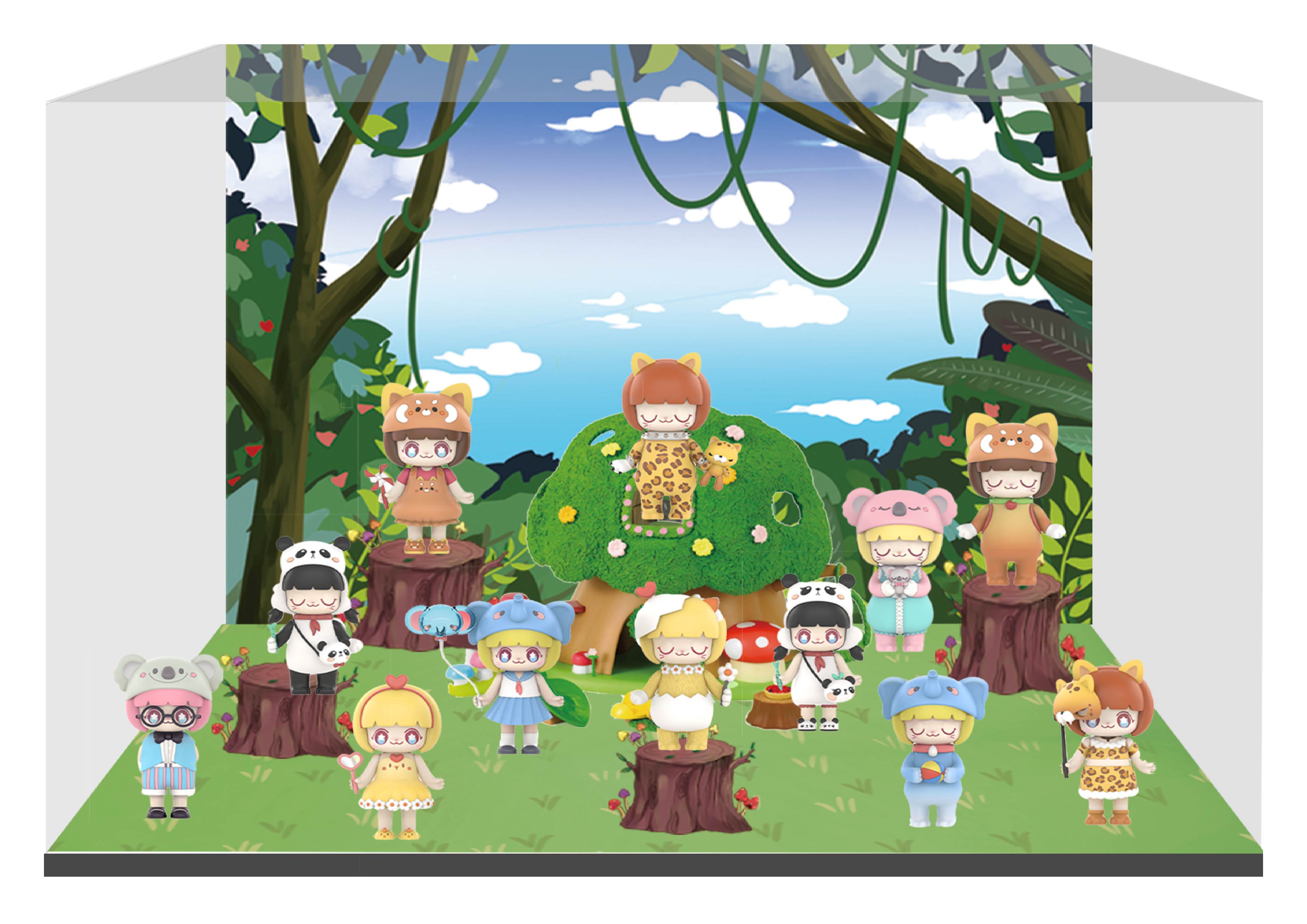 CJ0056 KIMMY&MIKI·动物系列