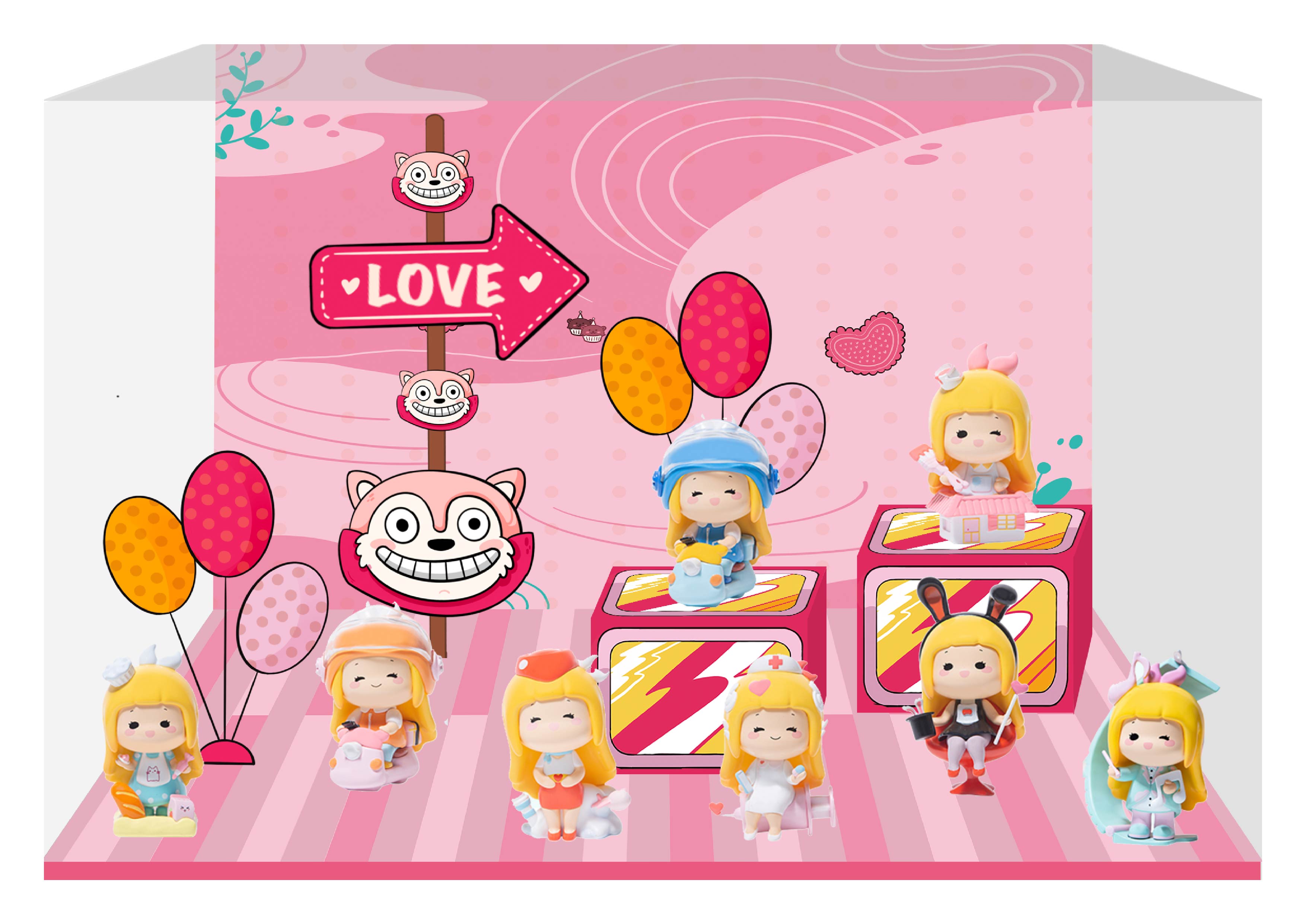 CJ0125 爱瑞丝职业系列-微场景