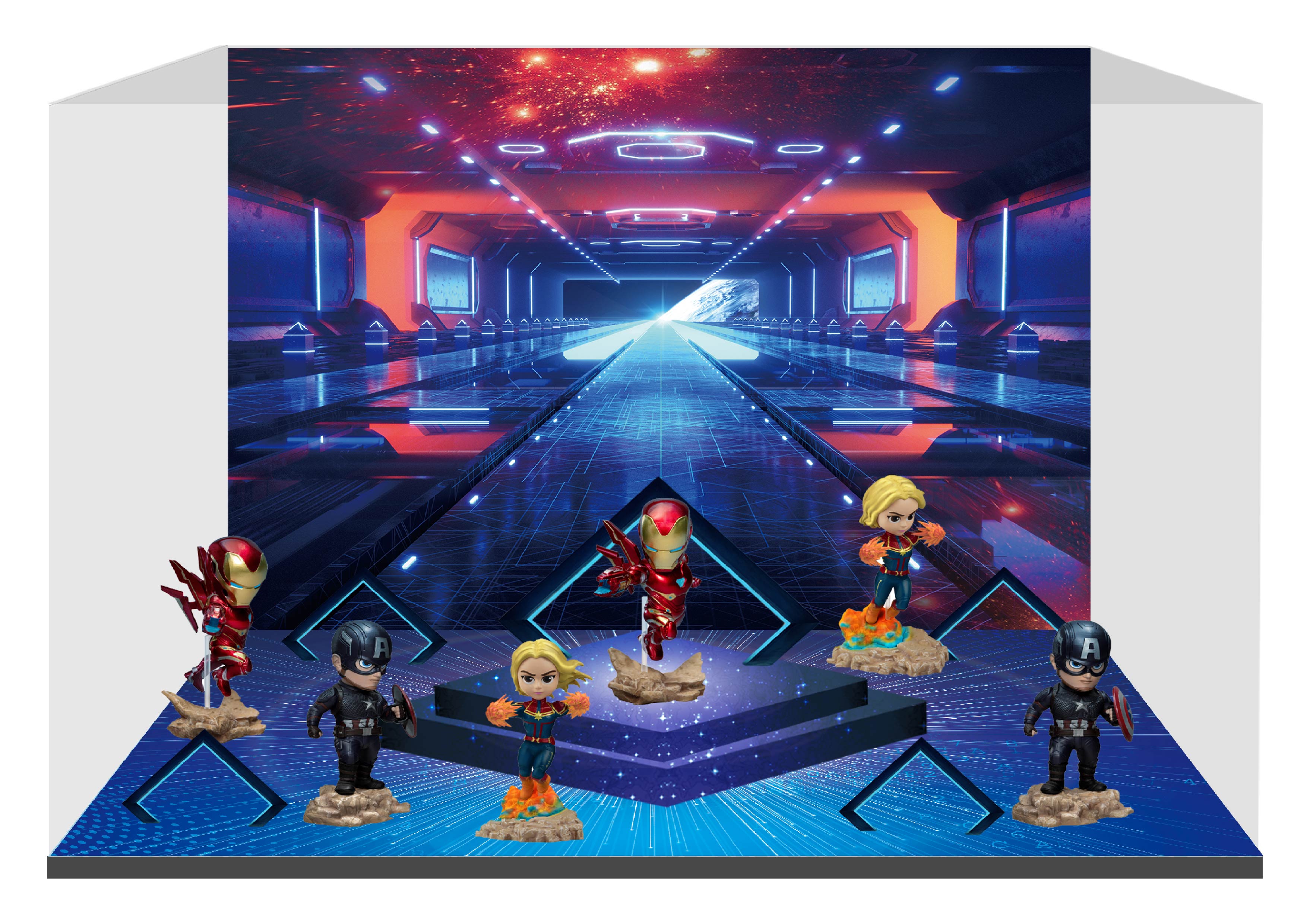 CJ0086 复仇者联盟系列微场景