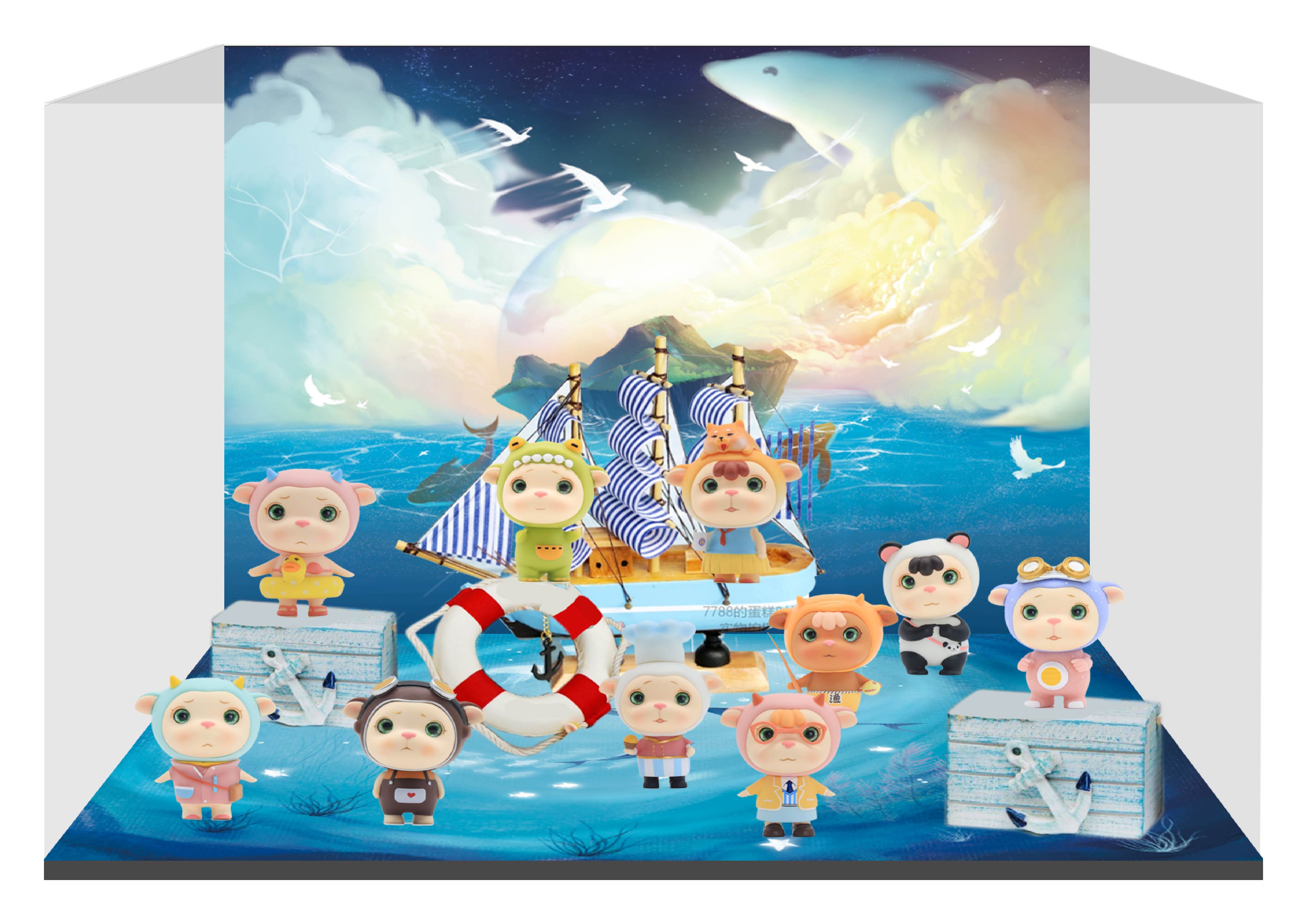 CJ0112 巴风特小羊·Emily的梦幻岛