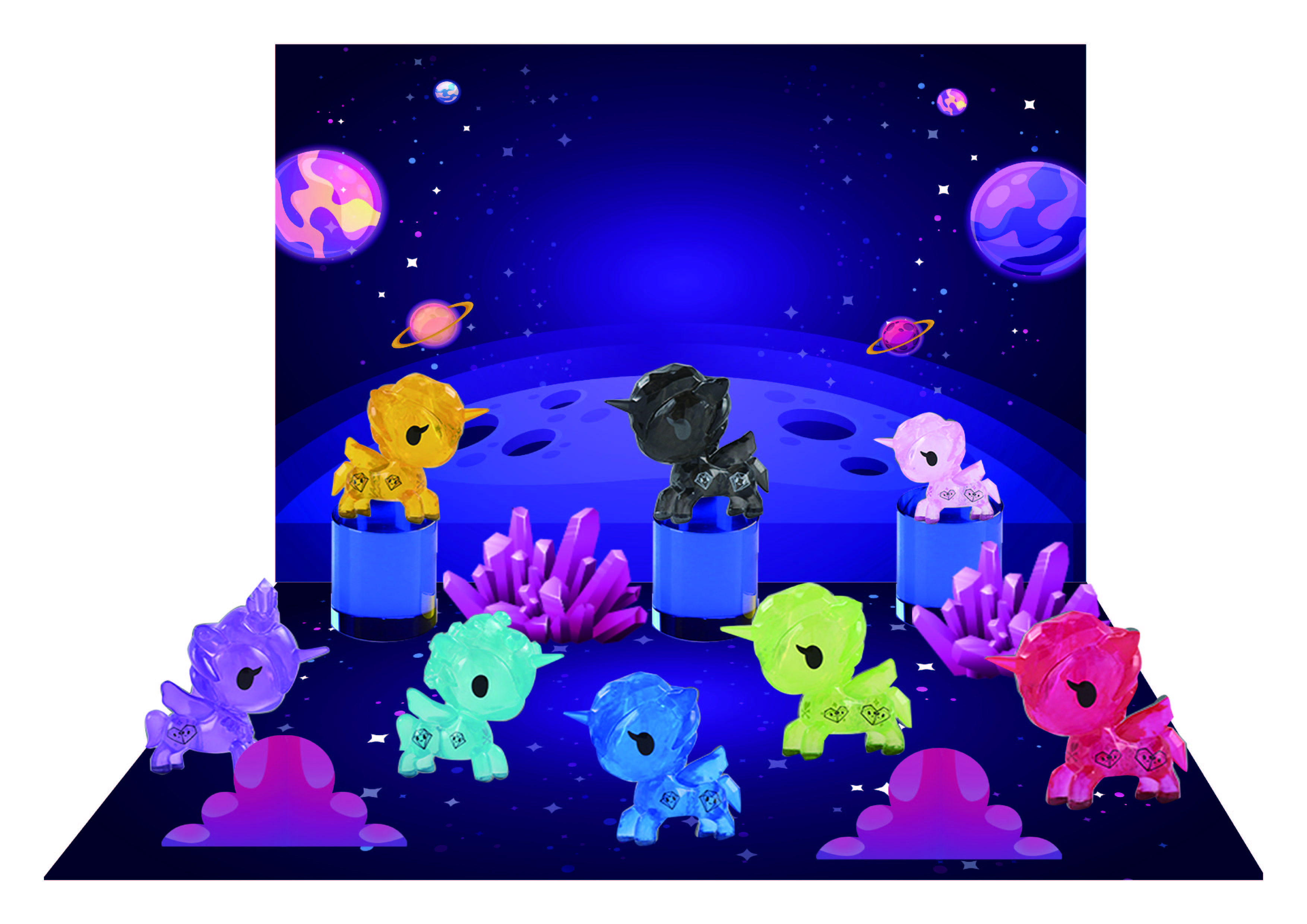 CJ0152 TOKIDOKI  系列独角兽盲盒钻石系列