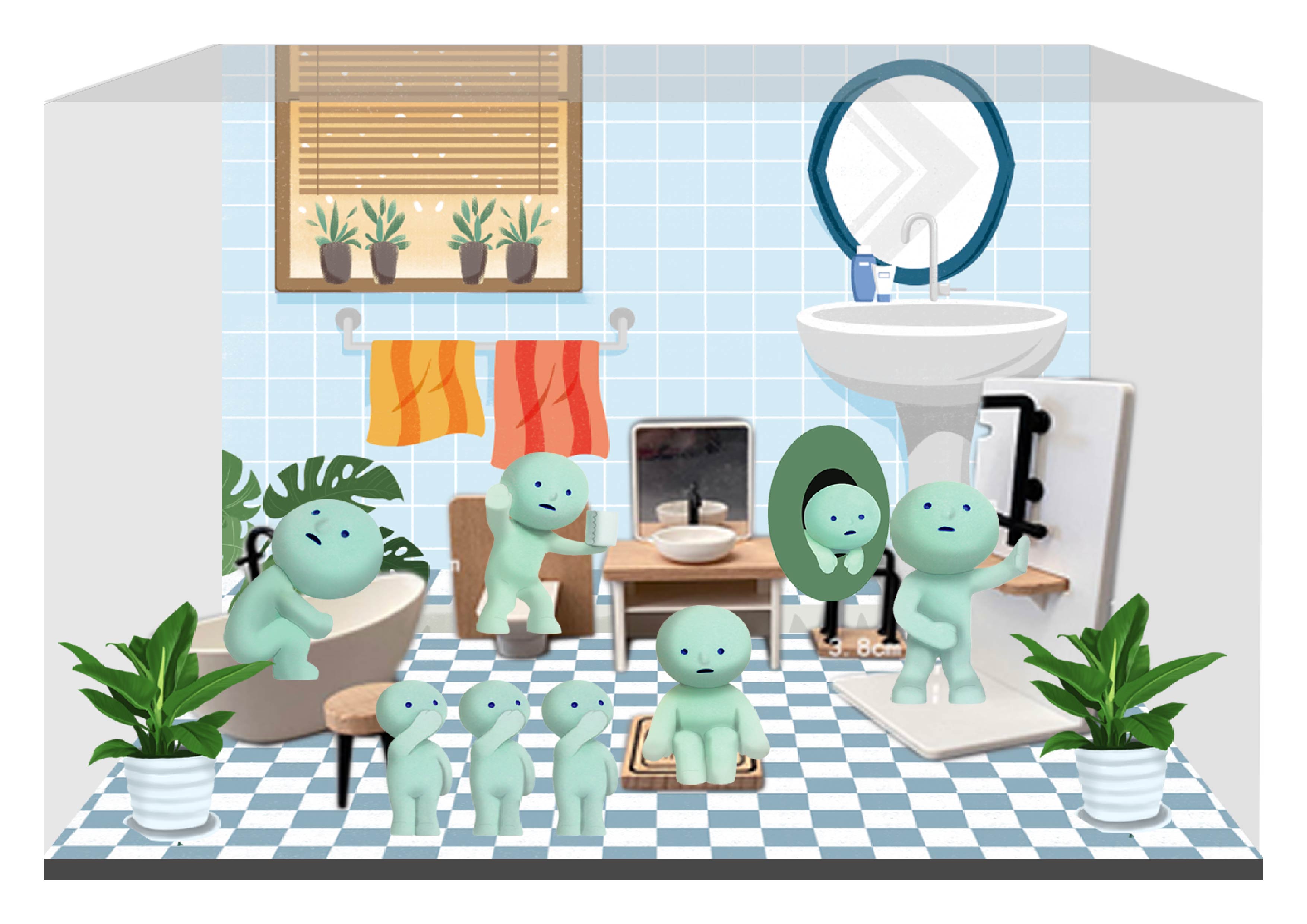 CJ0061 SMISKI·Toilet洗手间系列