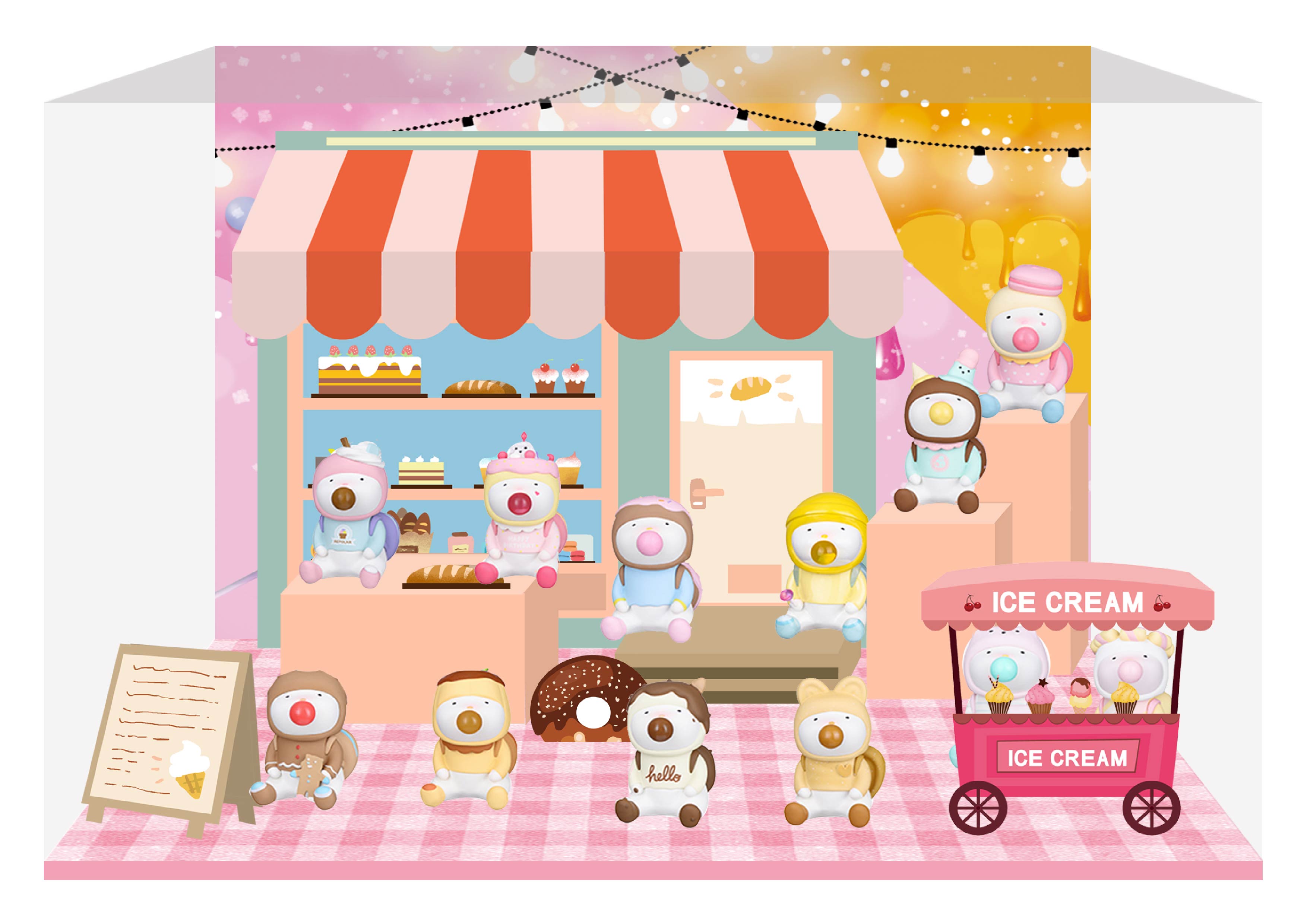 CJ0096 REPOLAR甜品-微场景