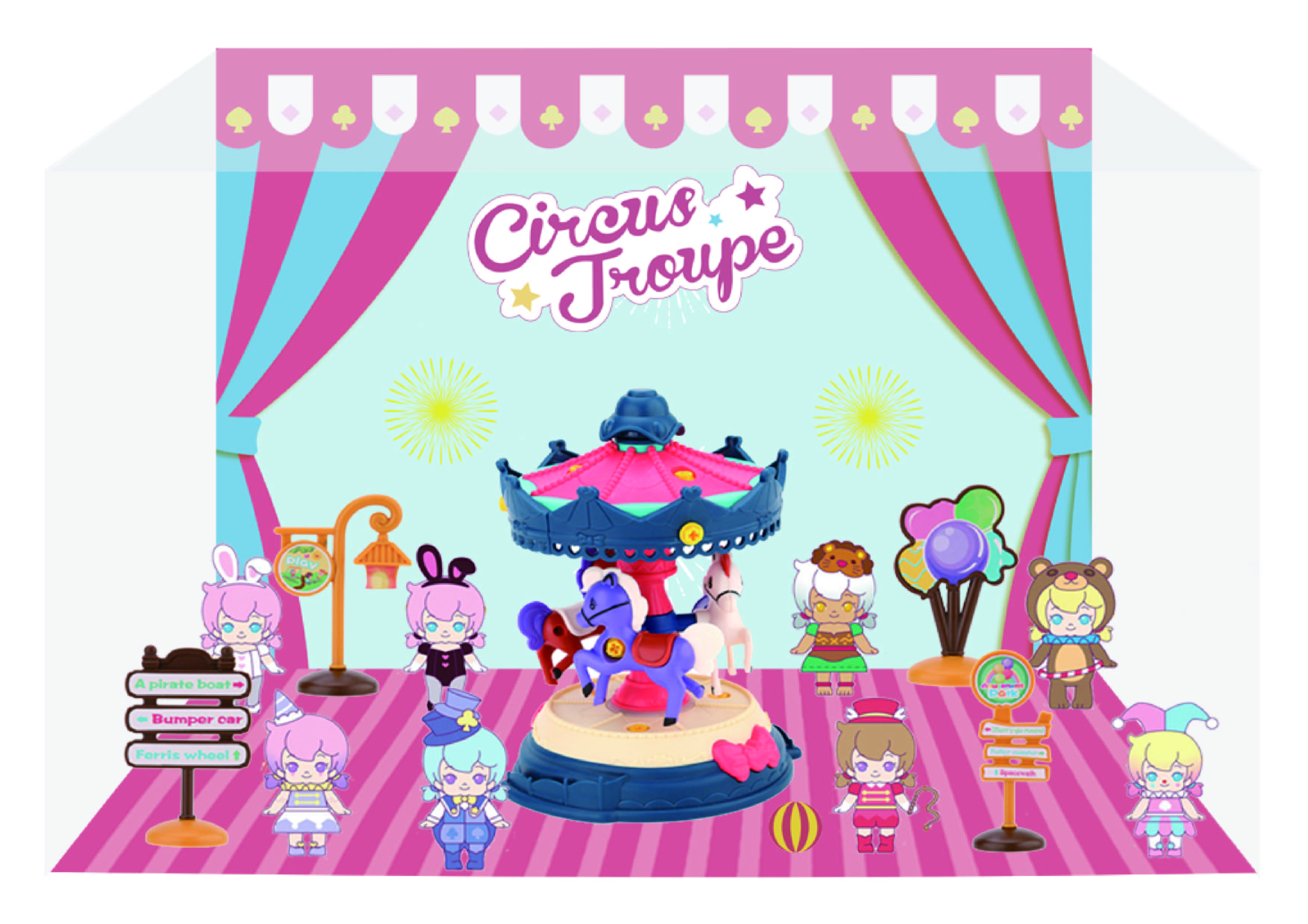 CJ0142 天使同萌·马戏团系列