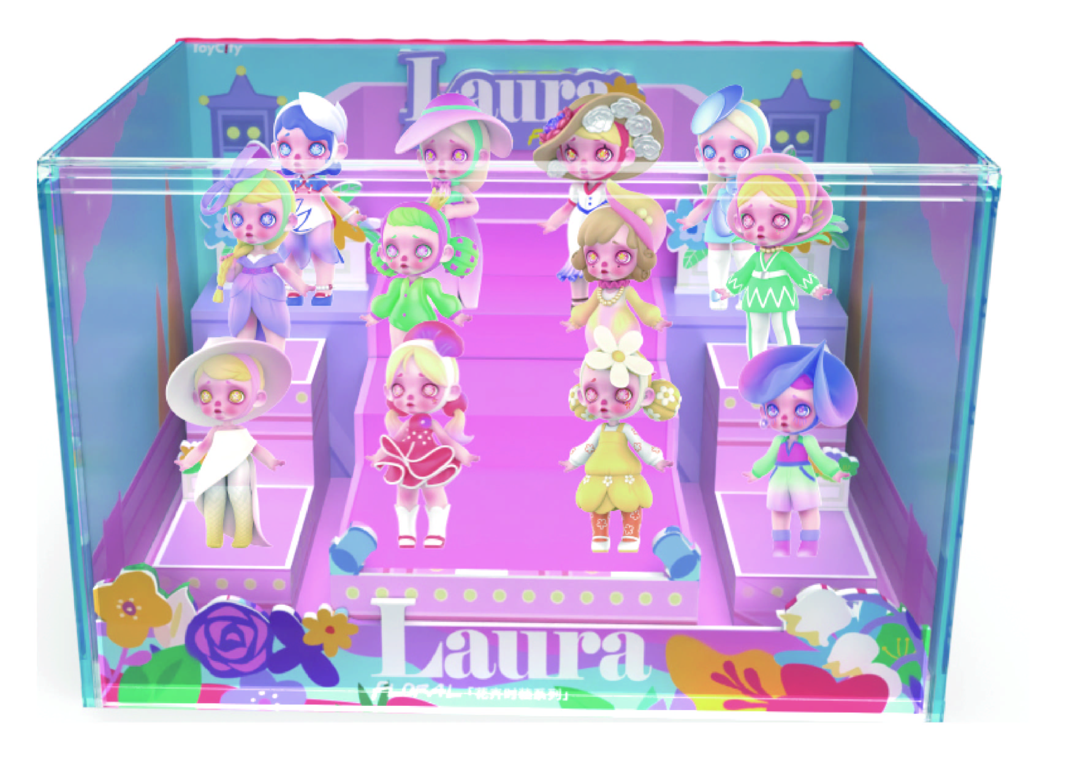 CJ0154 Laura花卉系列-微场景