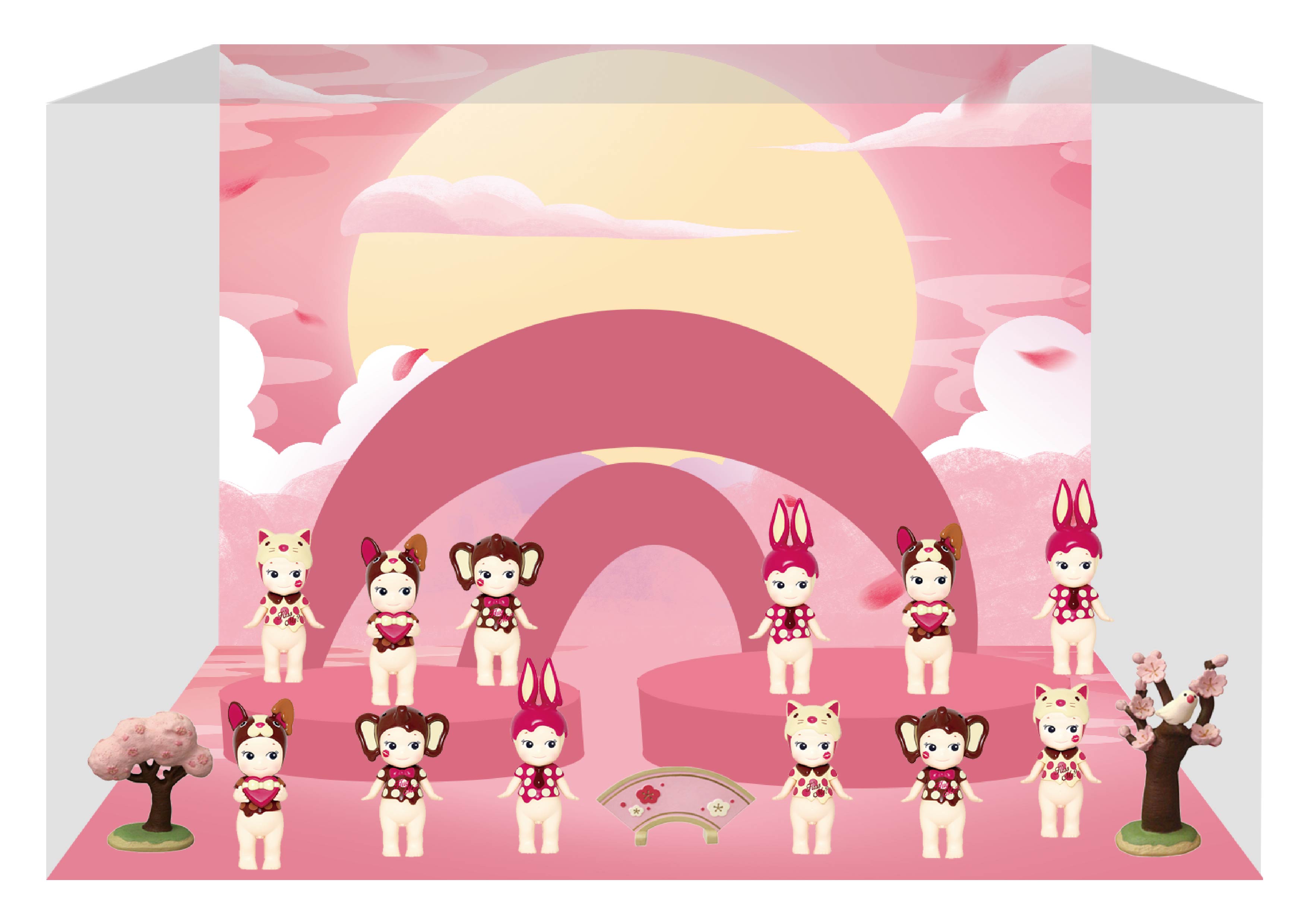 CJ0030 Sonny Angel·Sonny Angel 情人节2020系列微场景