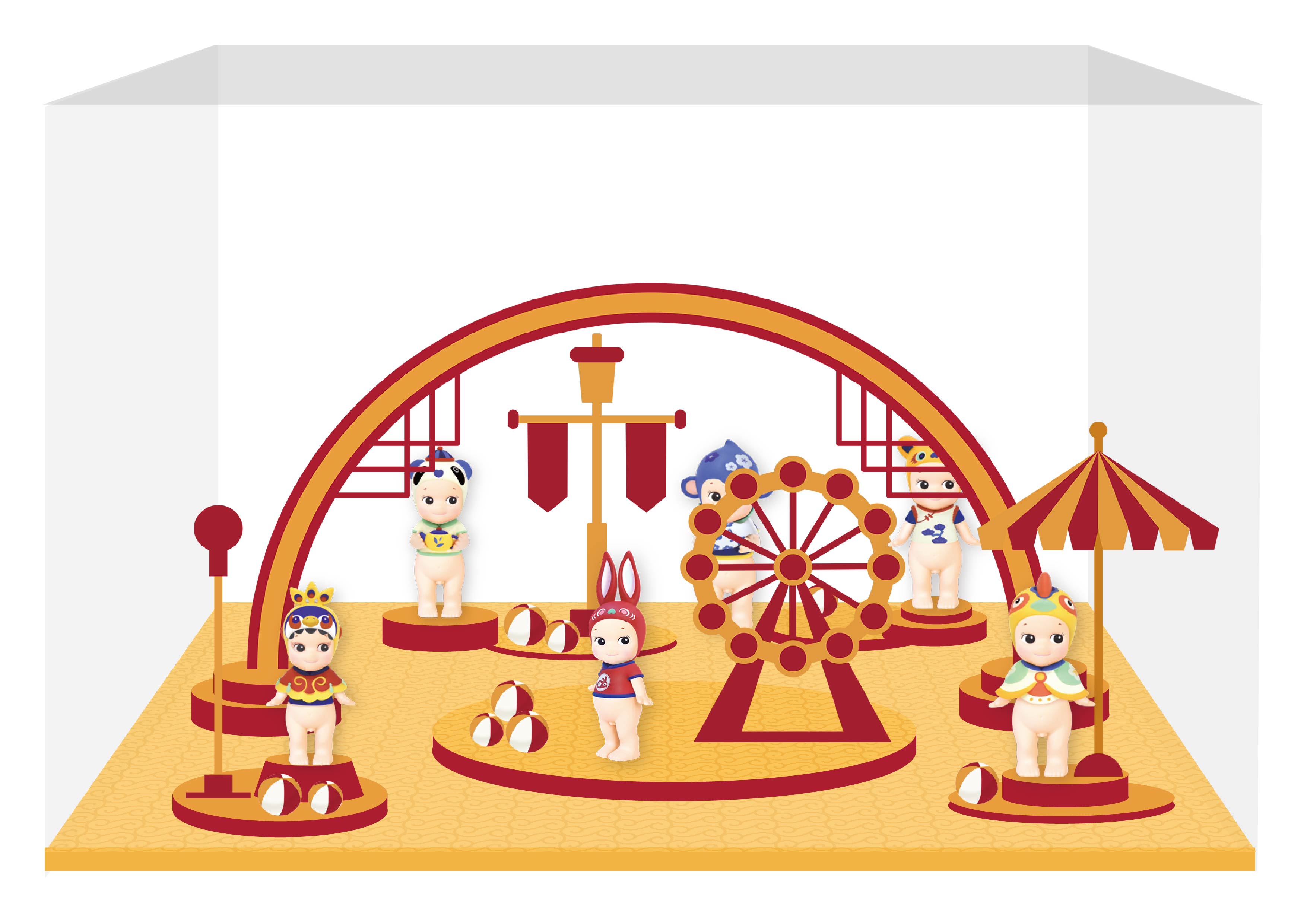 CJ0100 Sonny Angel华风系列微场景