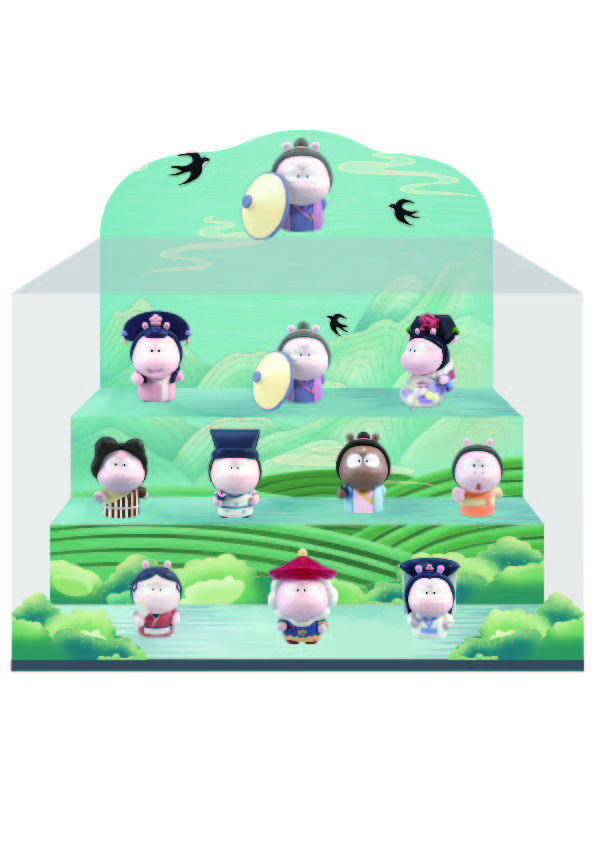 JT0311 桃桃仔童年回忆杀盲盒-阶梯